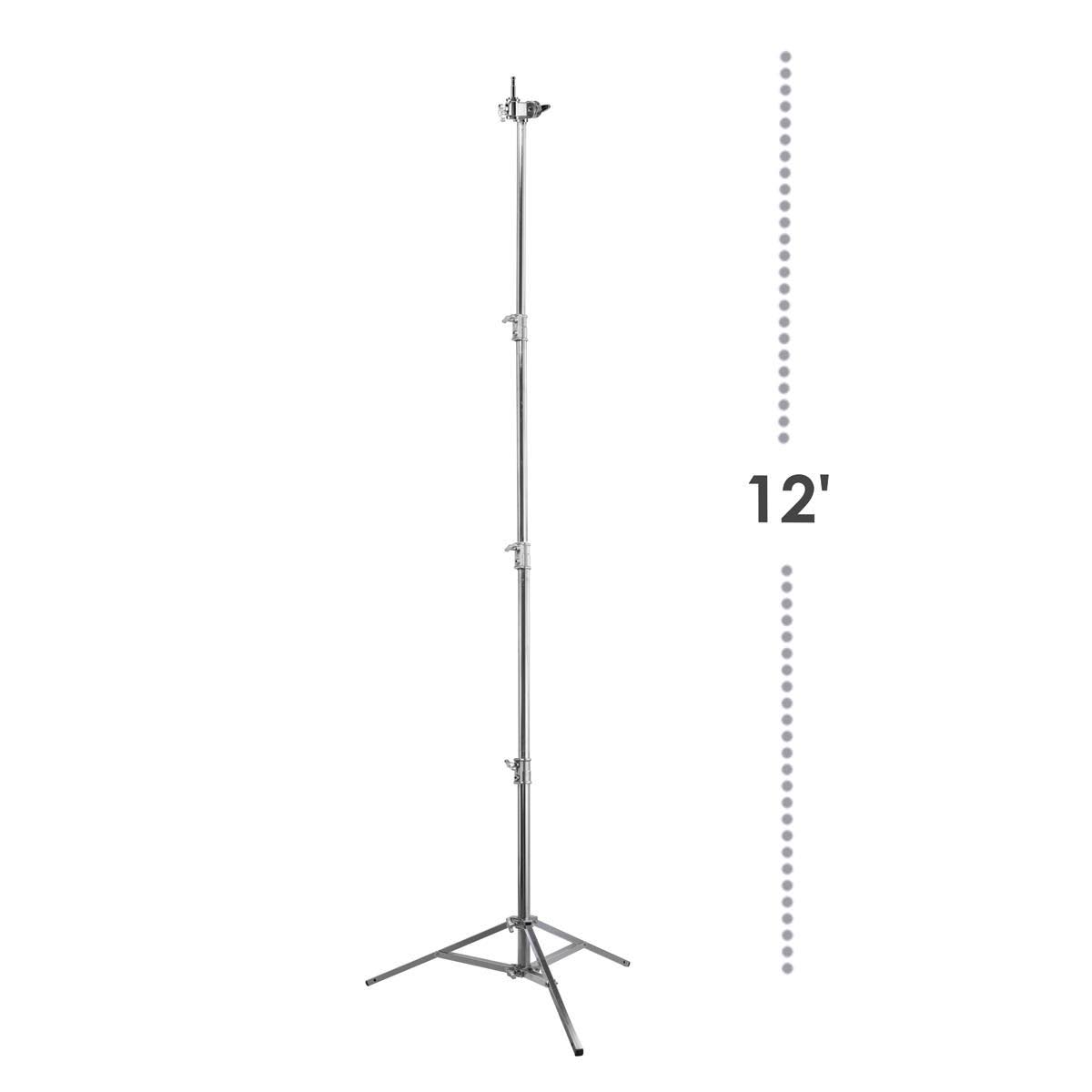 Flashpoint Junior Steel Wheeled Stand - 12& LS-RB-12