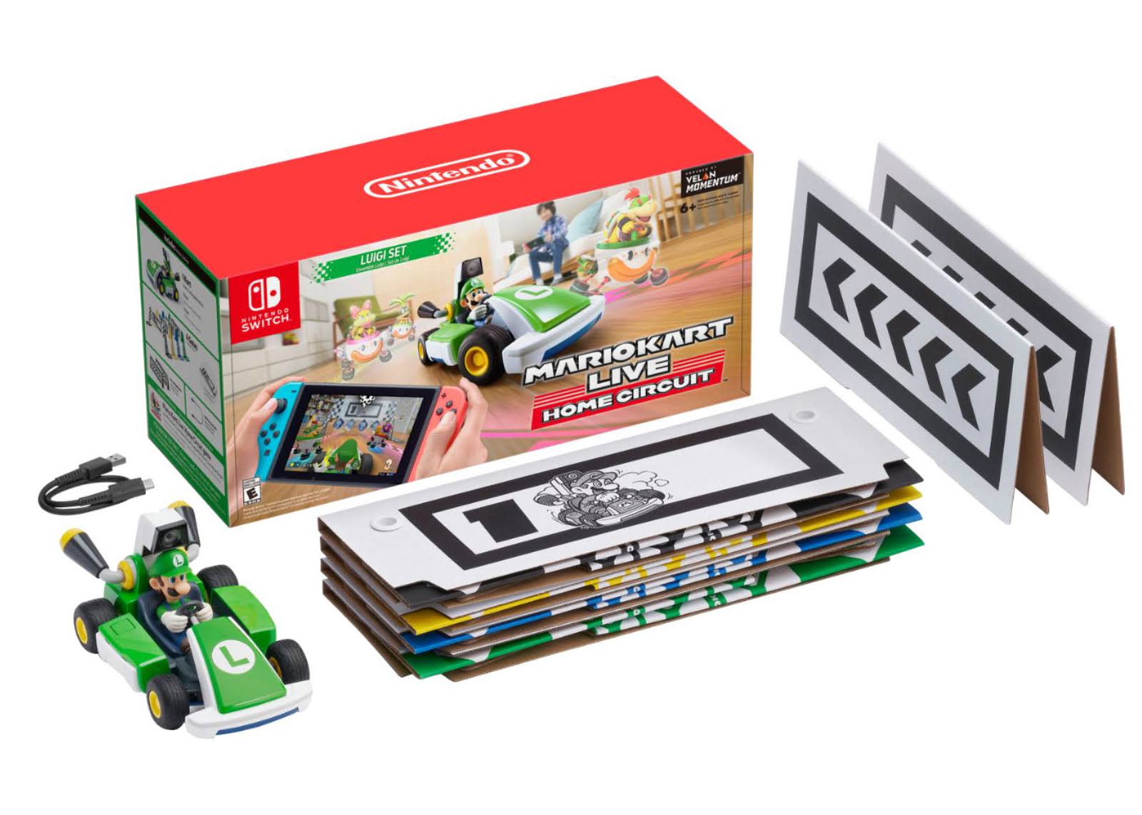 Nintendo Mario Kart Live: Home Circuit HACRRMBAA Luigi Set