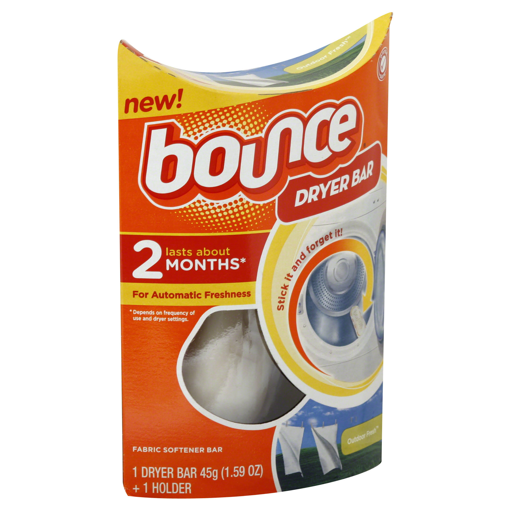 Bounce Dryer Bar, Outdoor Fresh