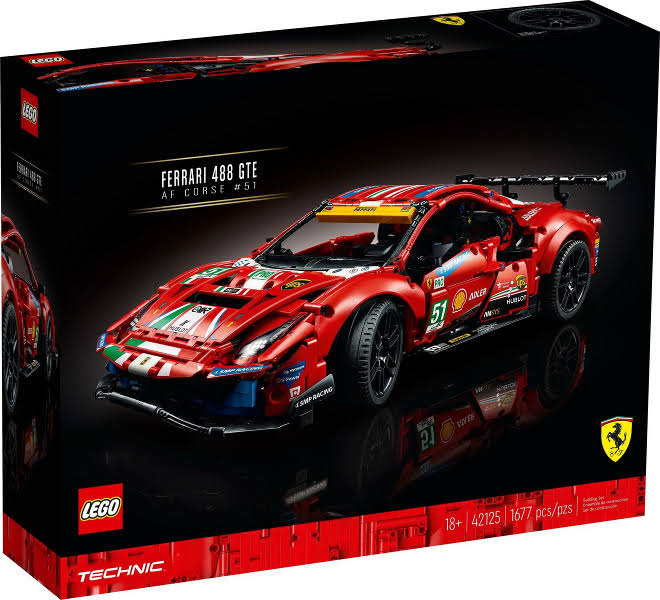 Lego 42125 Ferrari 488 GTE AF Corse 51