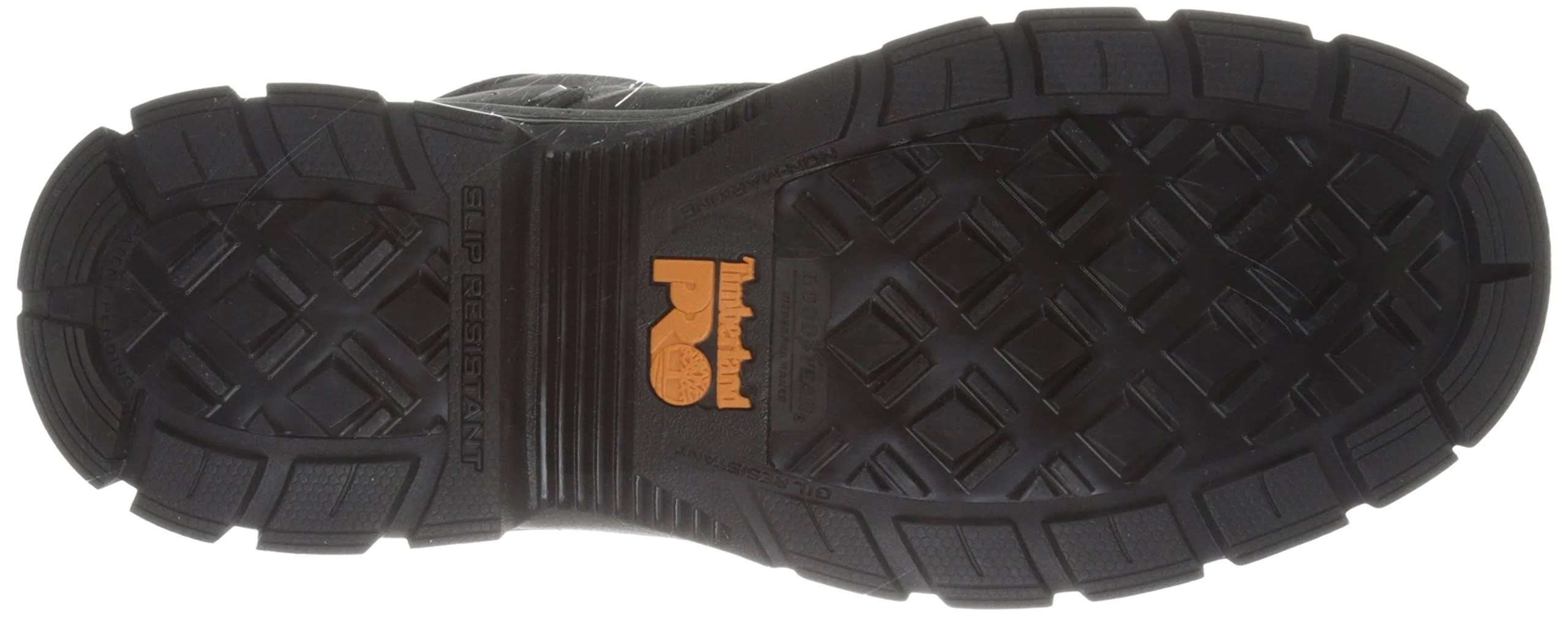 Timberland Pro Men's 6 in. Stockdale Alloy Toe Work Boot, Black