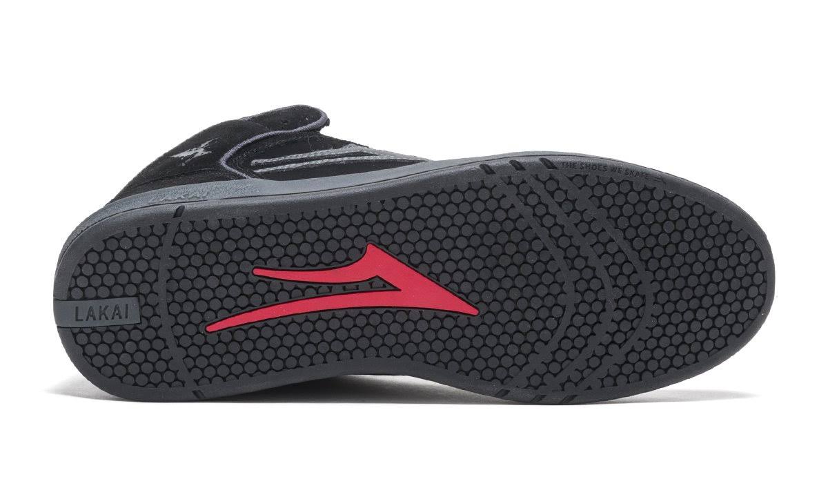 Lakai Shoes Black Sabbath Telford Black/Grey Suede