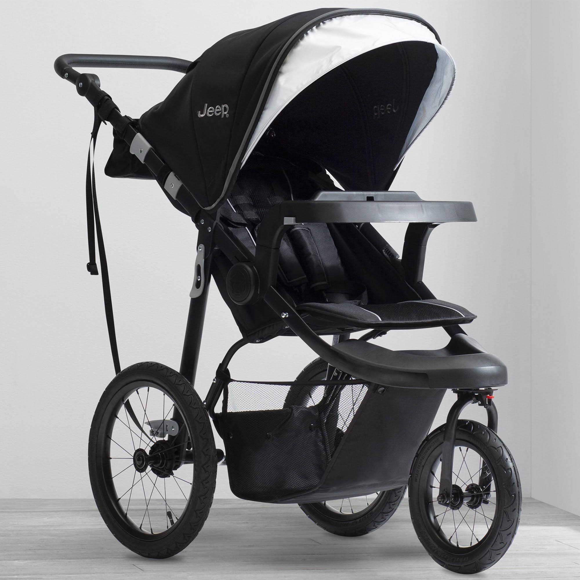 Jeep Hydro Sport Plus Jogger Stroller Black (001)