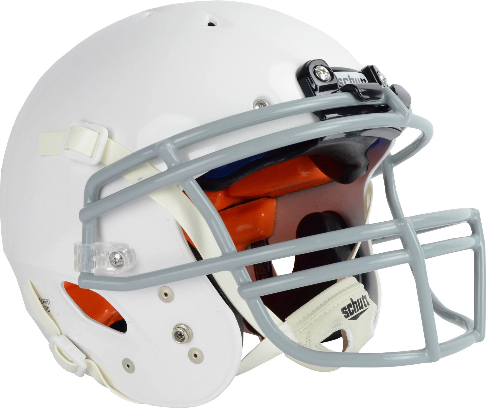 2020 Schutt Recruit Hybrid VTD Youth Football Helmet, S / White
