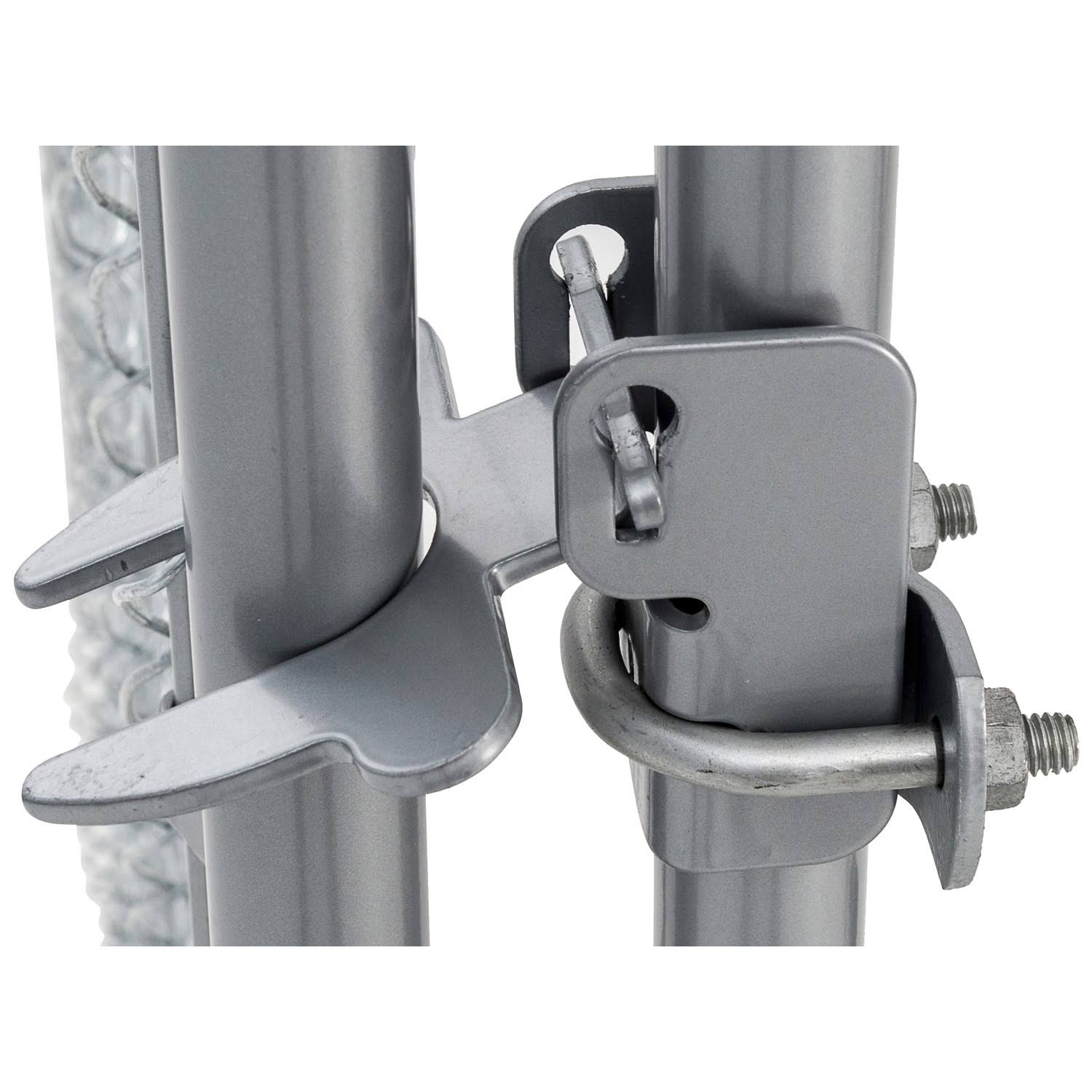 Lucky Dog 10 x 10Foot Heavy Duty Outdoor Chain Link Dog Kennel