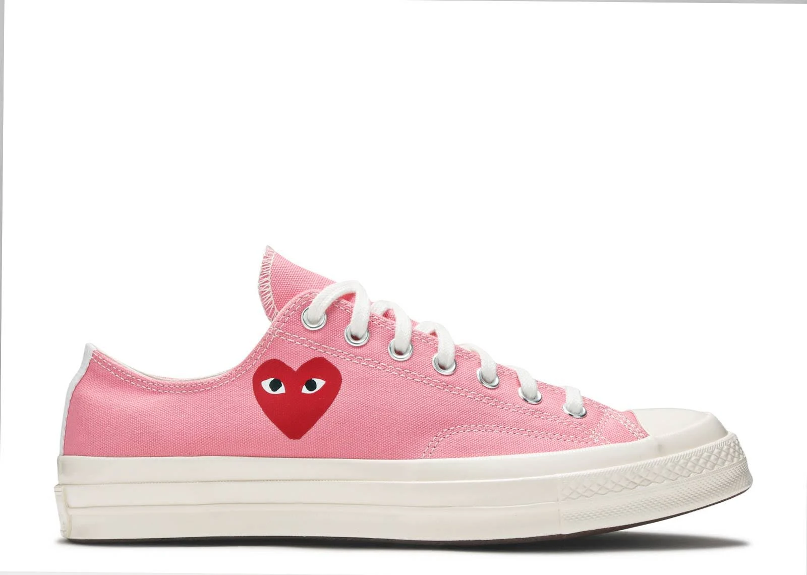 Converse x Play Comme des Gar?ons Chuck 70 (Pink Size 8) Unisex Canvas Shoes
