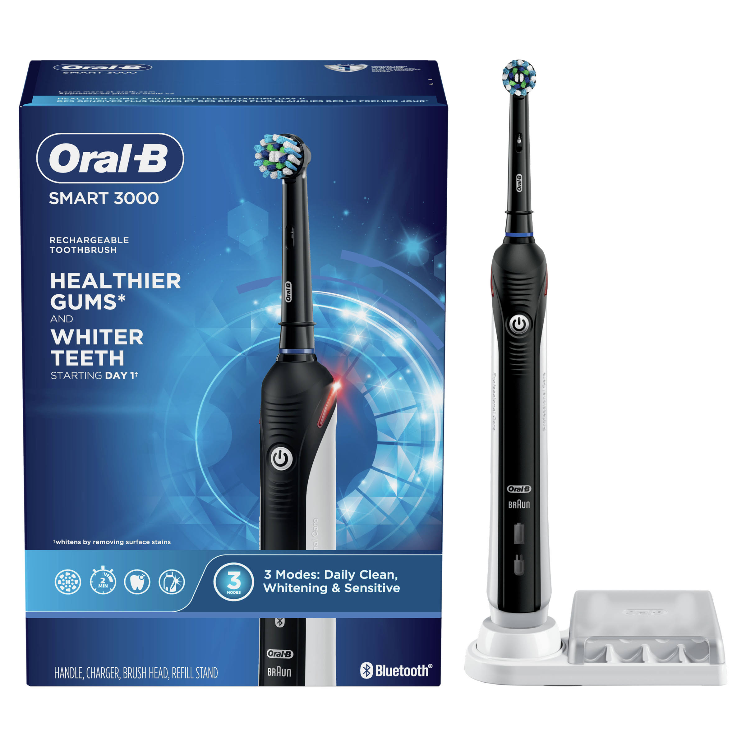 Oral B Toothbrush, Rechargeable, Smart 3000