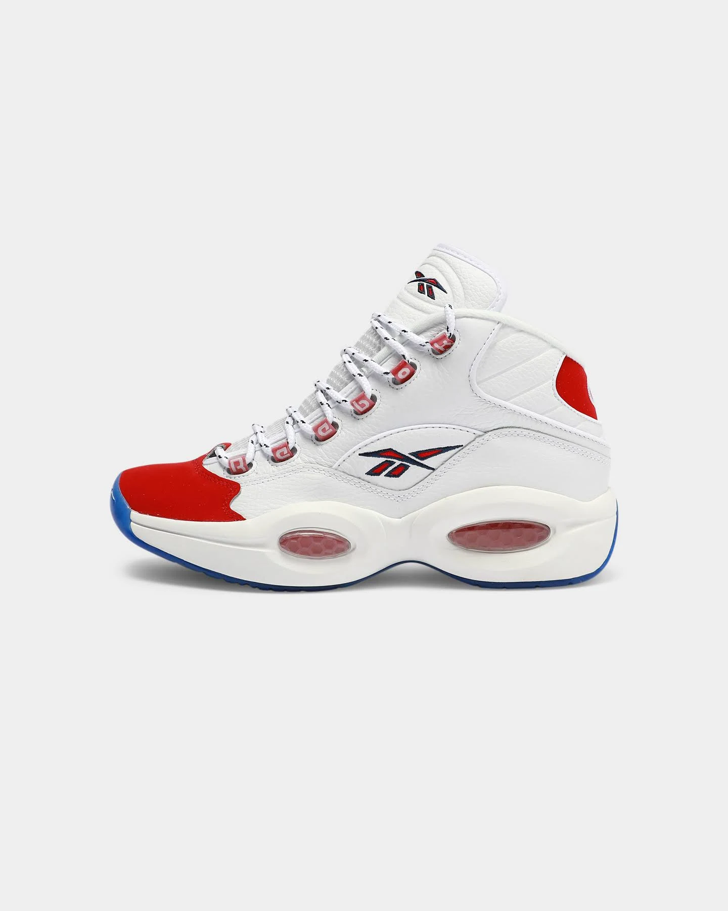 Reebok Question Mid White/White/Red