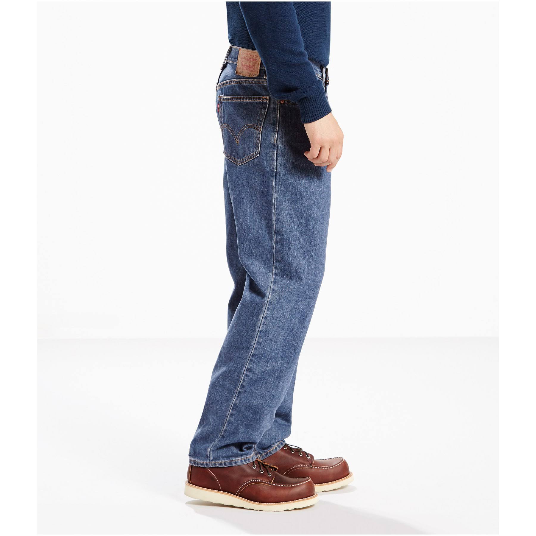 Levi's Men's 560 Comfort Fit Jeans - Dark Stonewash - 36x32