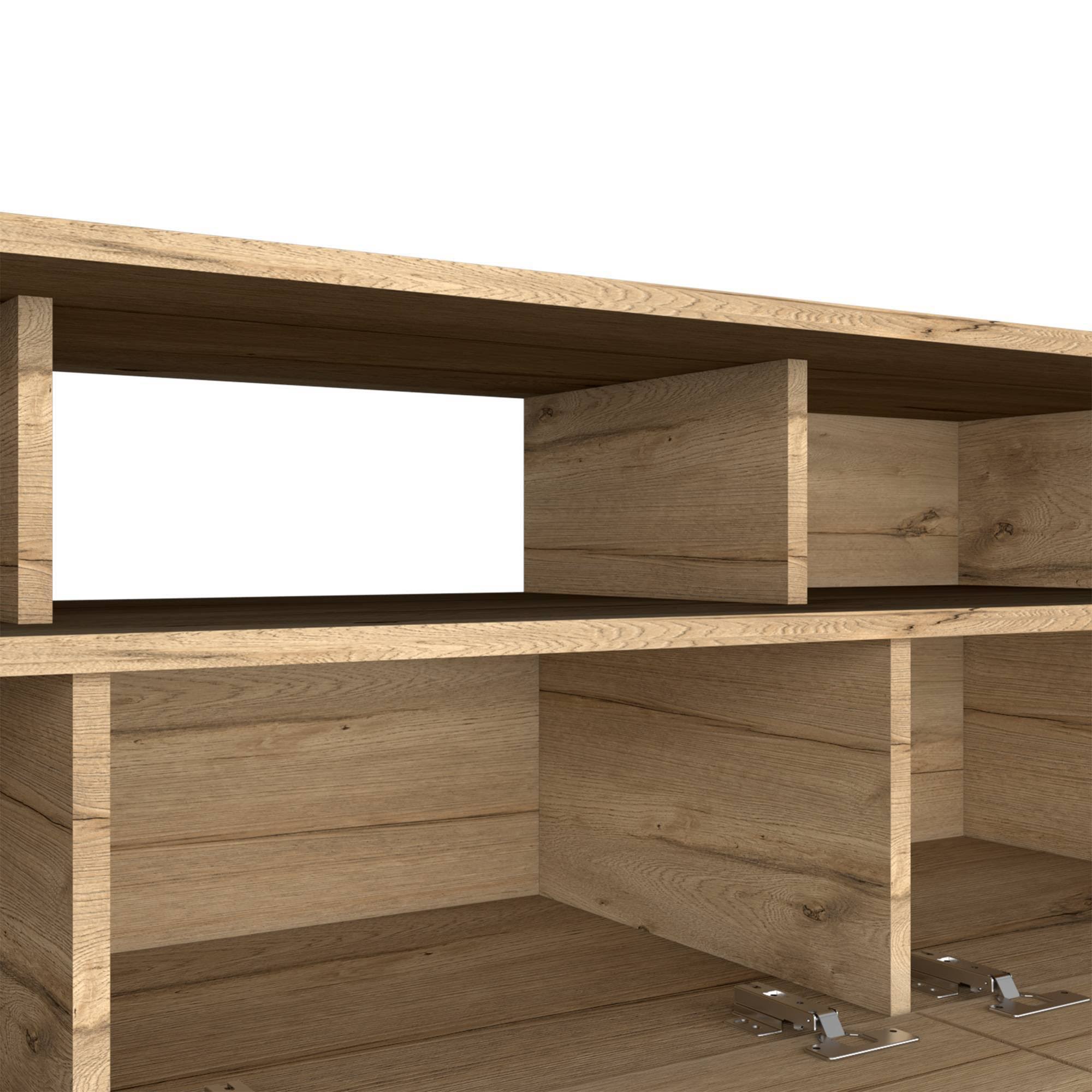 RST Brands Emery Brown TV Stand | SL-MCON-9-K