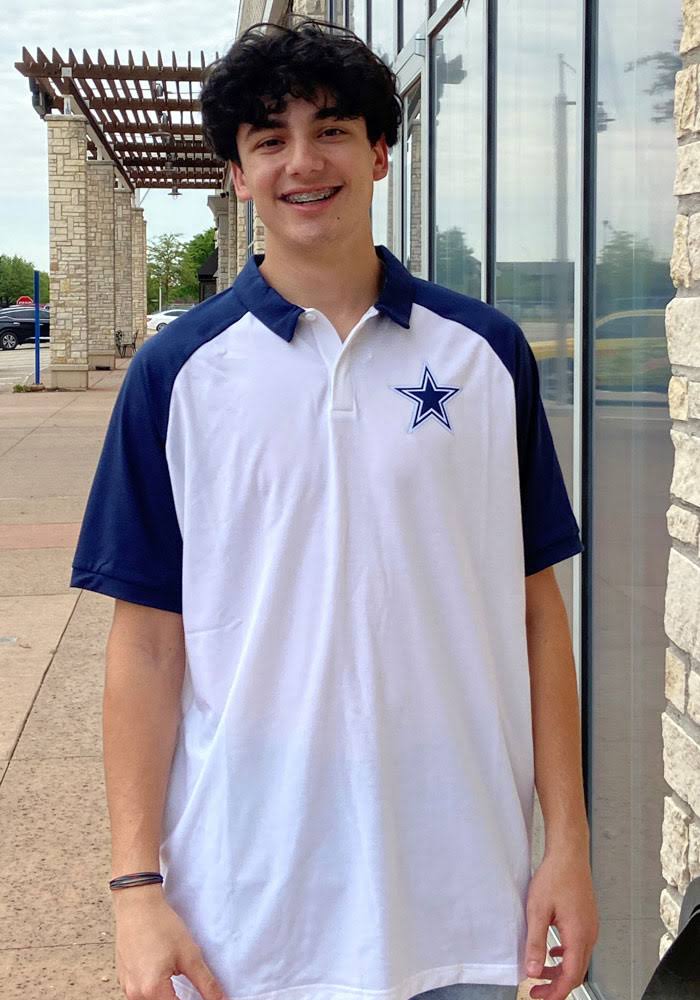 Dallas Cowboys Men's Nike Logo Raglan Polo