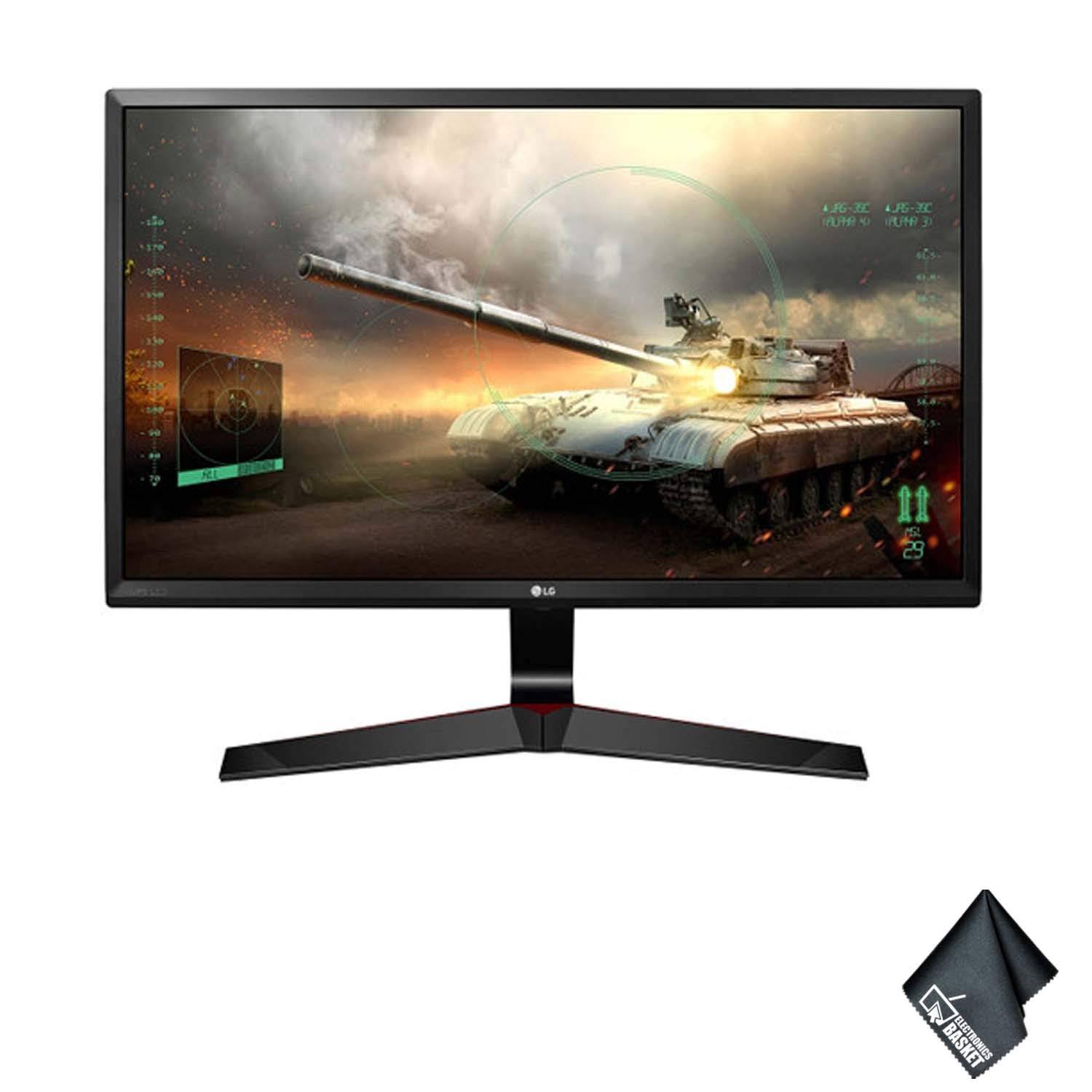 LG 27MP59G-P 27x22 16:9 IPS Gaming Monitor Basic Accessory Bundle