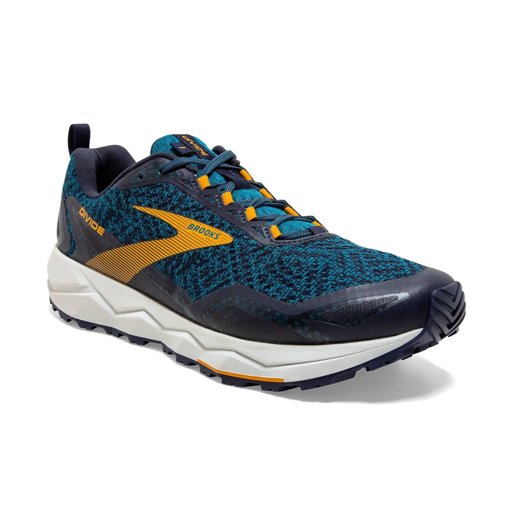Brooks Divide 13 , Lagoon/Navy/Golden Rod (Men's)