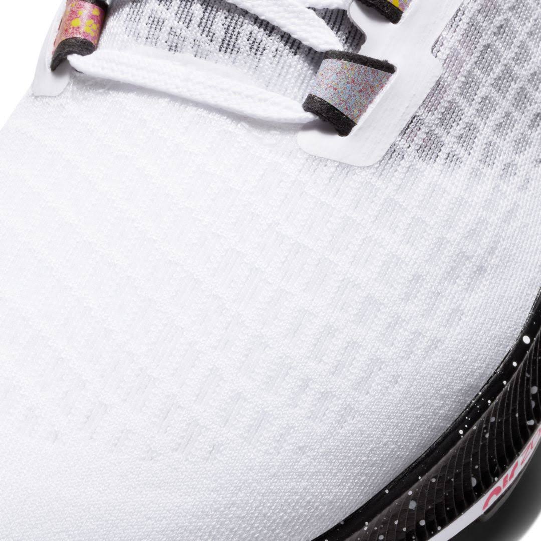 Nike Men's Air Zoom Pegasus 37 Running Shoes, White/Black/Multi