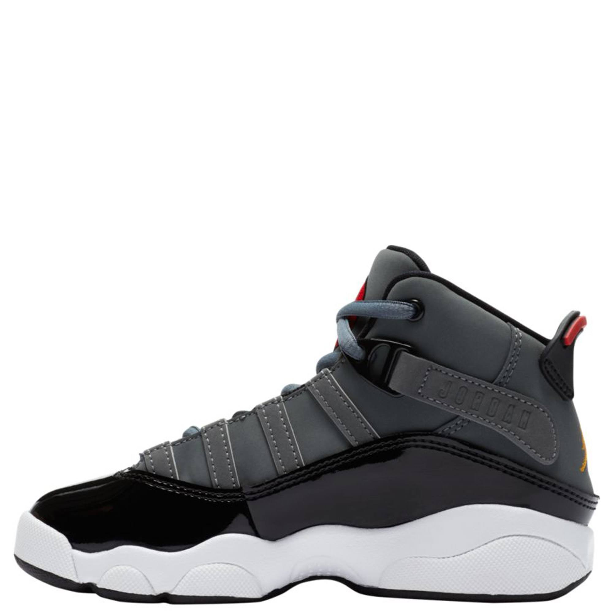 Jordan (PS) 6 Rings Smoke Grey/University Gold-Black