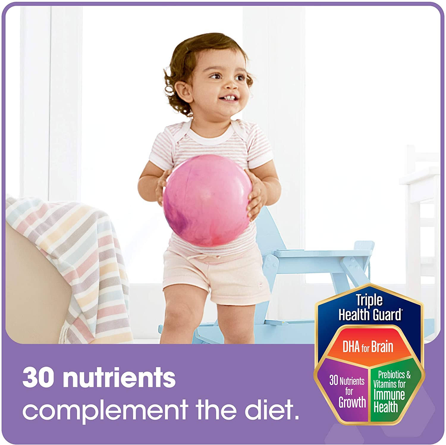 Enfagrow Toddler Transitions Gentlease, for Fussiness, Gas, and Crying, Powder 20 oz Can (Case of 4)