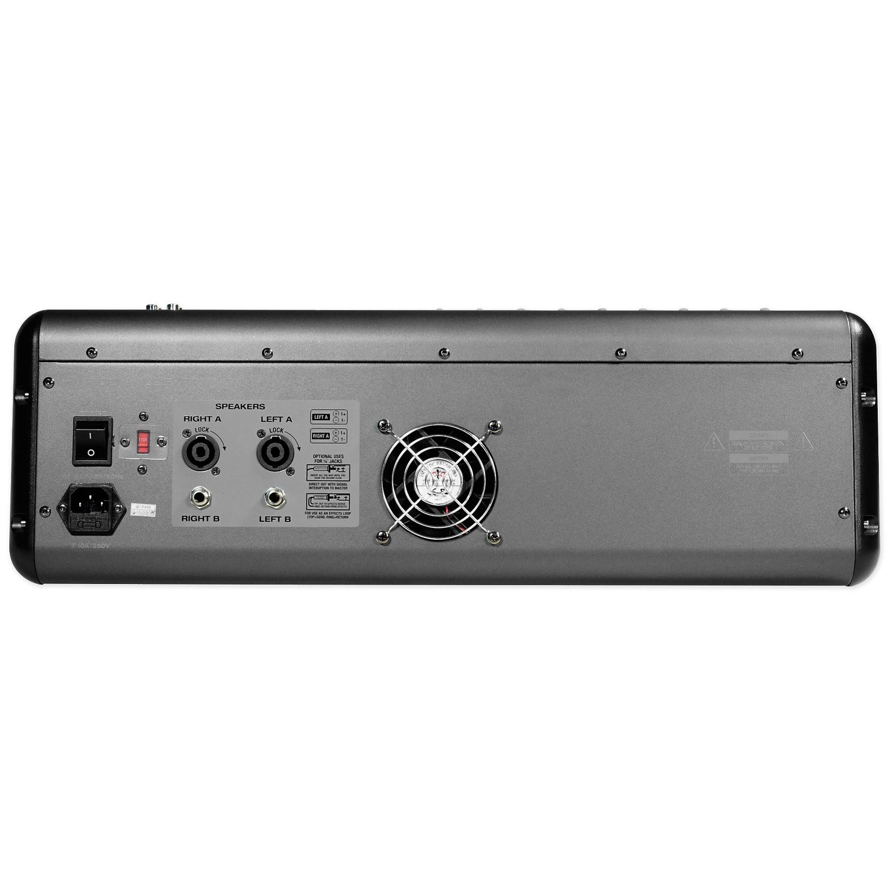 Rockville RPM1470 14-Channel 6000W Powered Mixer, USB, Effects for Church/School