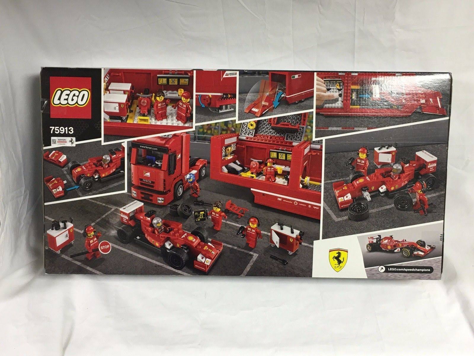Lego Speed Champions F14 u0026 Scuderia Ferrari Truck 75913