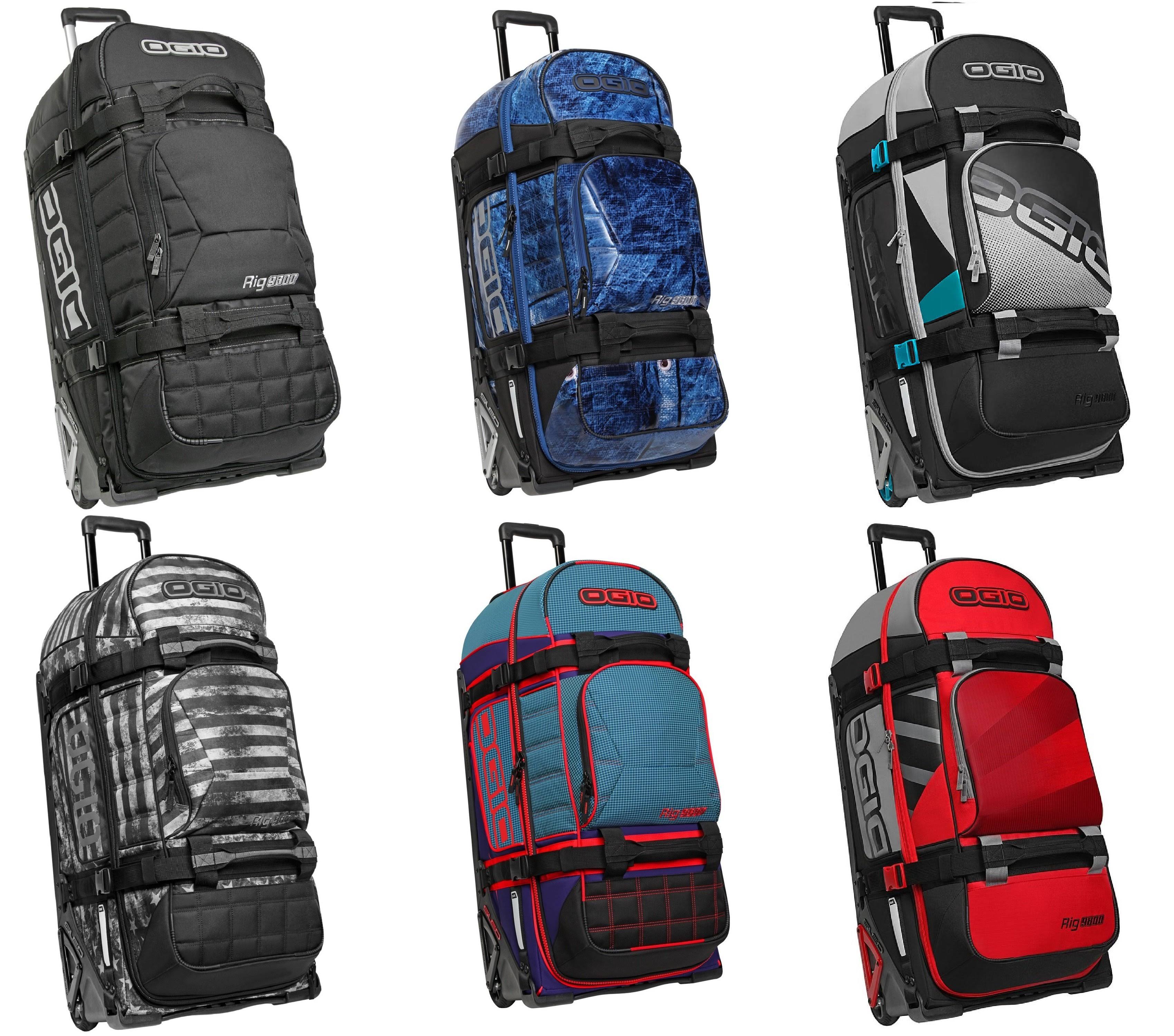 Ogio Rig 9800 Wheeled Gear Bag - 34x22 - tealio