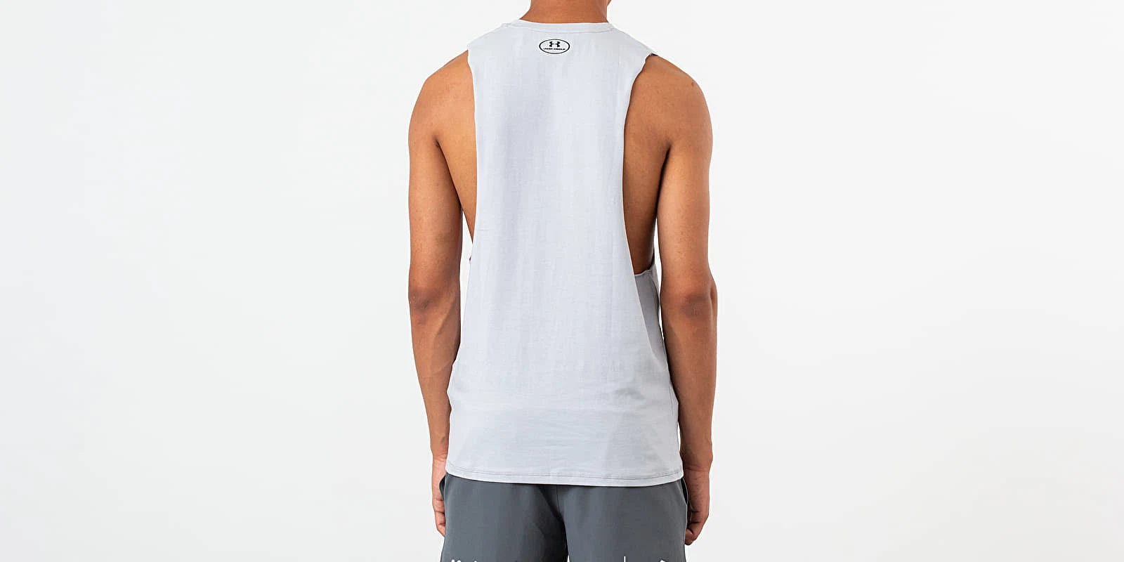 Under Armour Men's Project Rock Blood Sweat Respect Tank - Gray, XXL