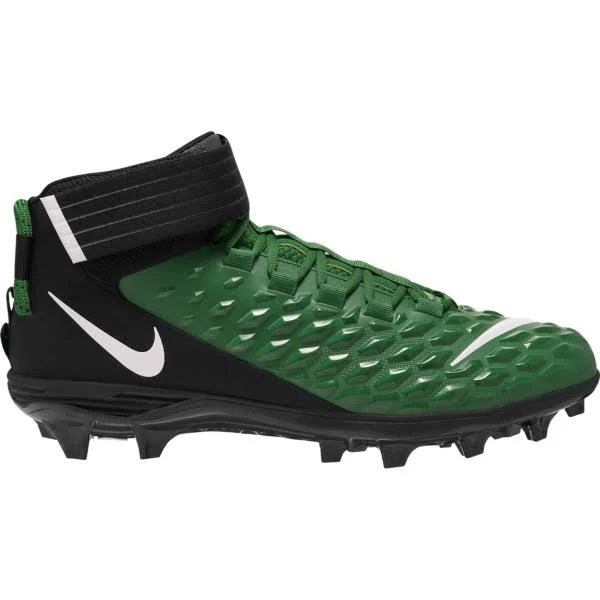 Nike Men's Force Savage Pro 2 Mid Football Cleats, Green