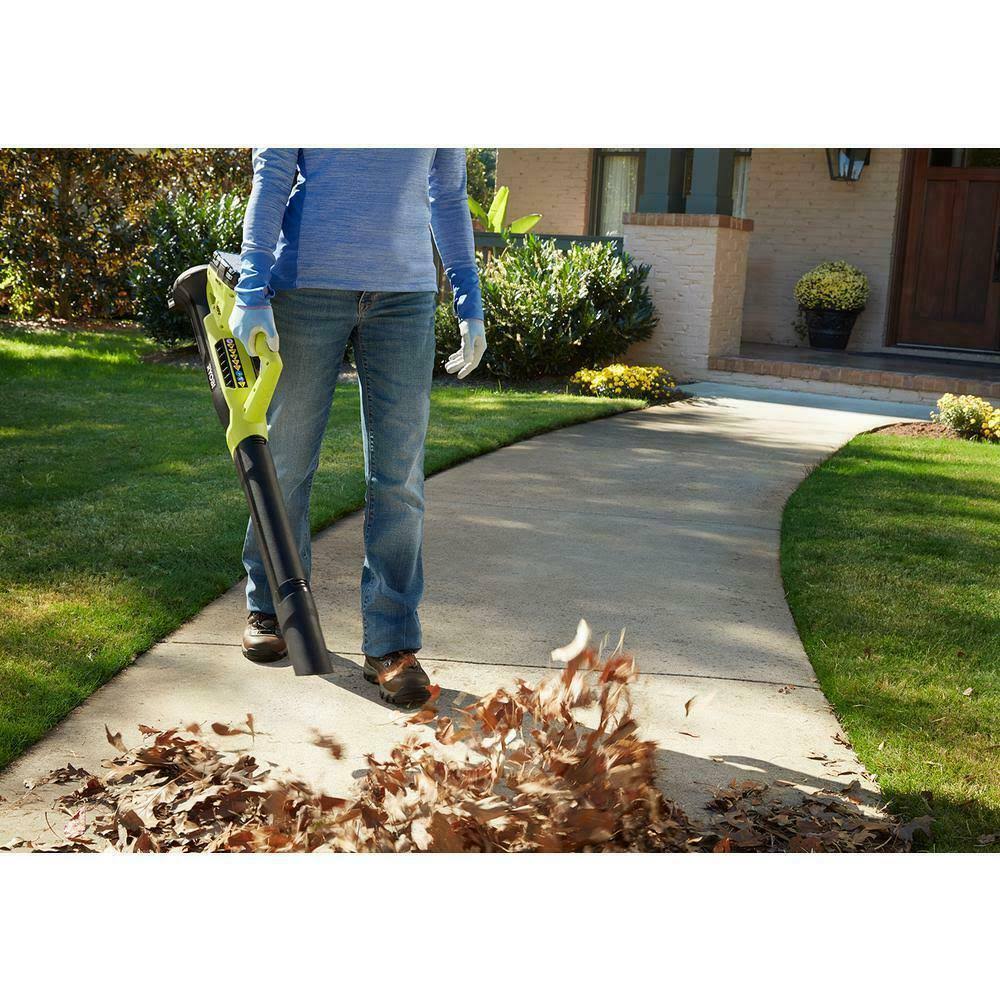 Ryobi Reconditioned ONE+ 90 MPH 200 CFM 18-Volt Lithium-Ion Cordless Leaf Blower