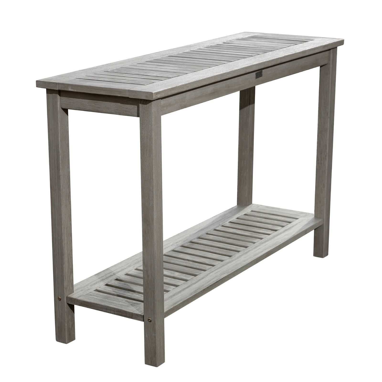 Dty Outdoor Living Longs Peak Eucalyptus Console Table - Natural Oil