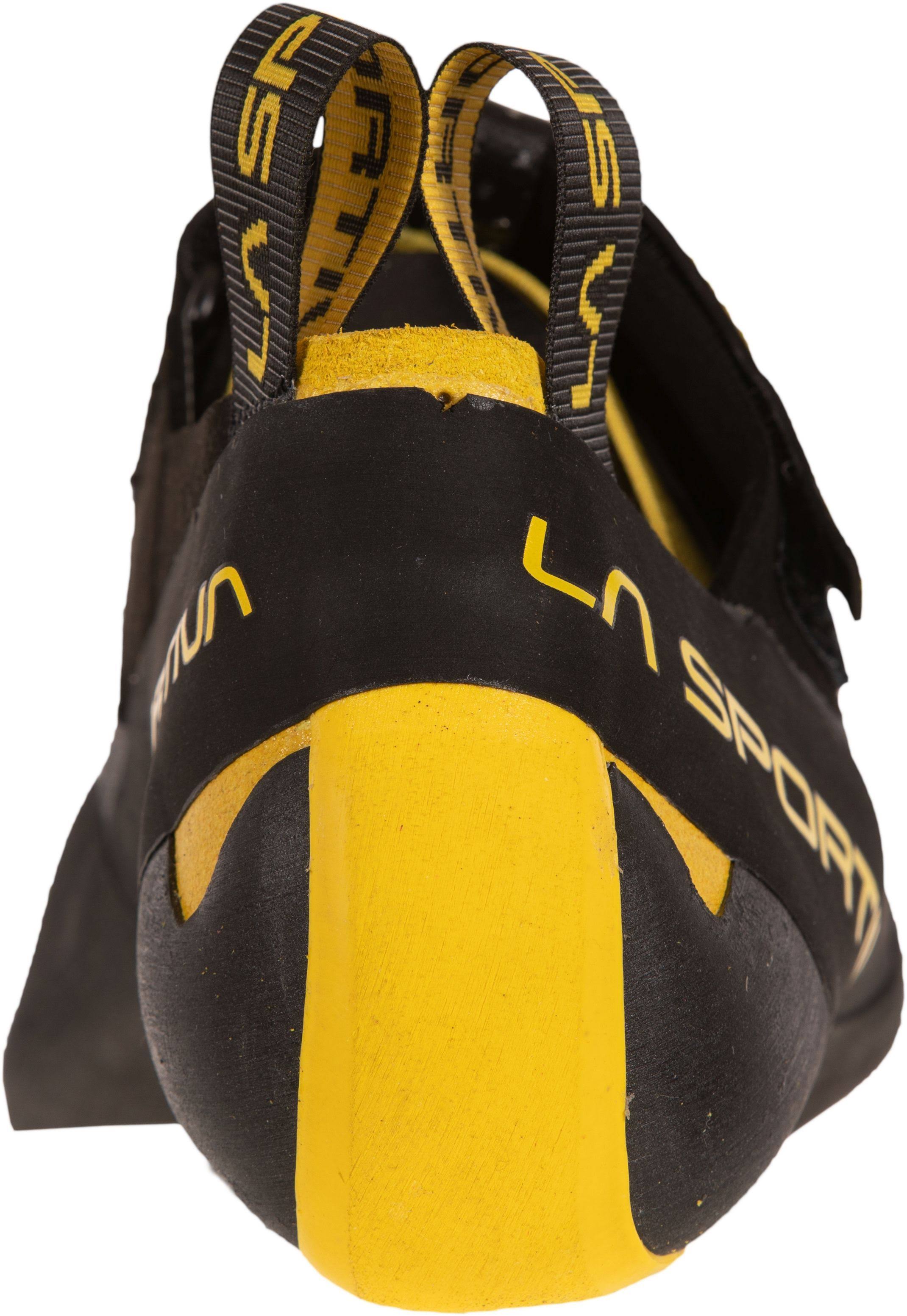 La Sportiva Men's Theory Climbing Shoe - 40 - Black / Yellow