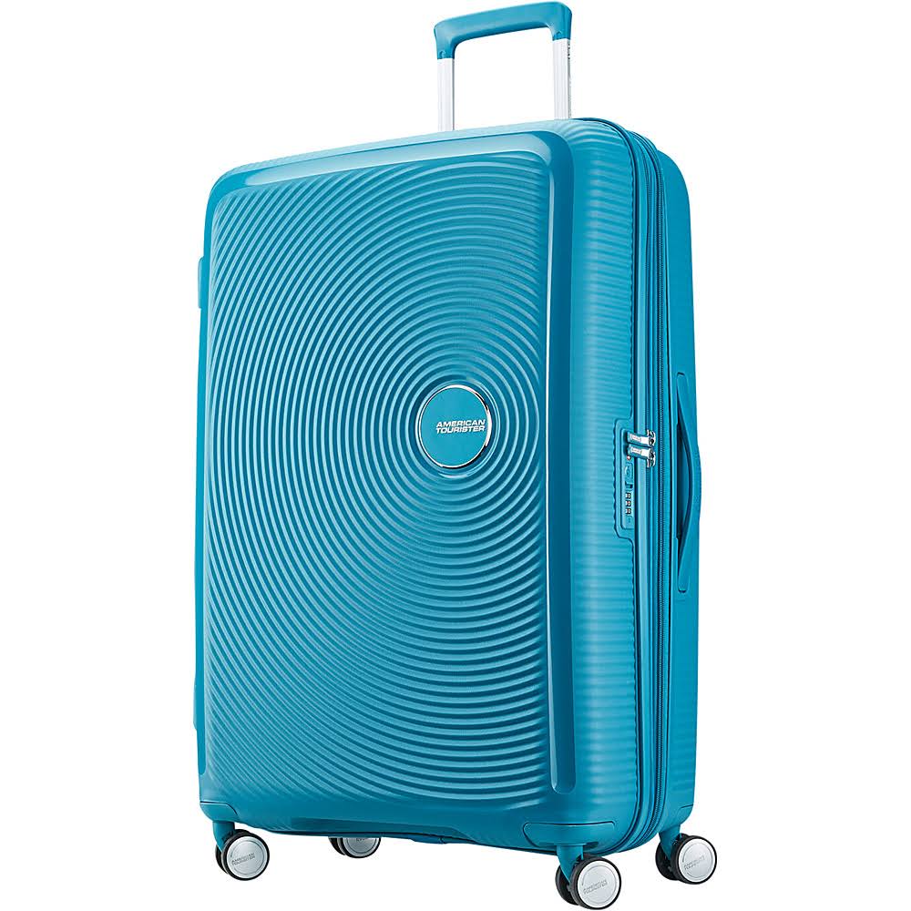 American Tourister Curio Hardside Luggage with Spinner Wheels, Black, 3-Piece Set (20/25/29)