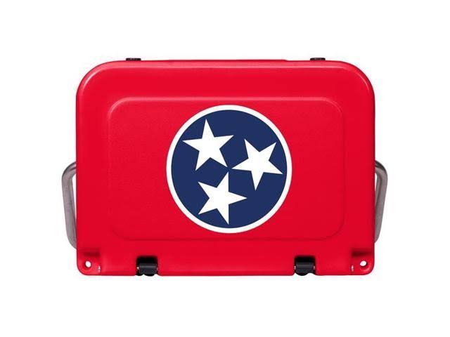 Orca Coolers ORCRERE20TRI Tennessee Tristar 20 Quart Cooler Red/Red