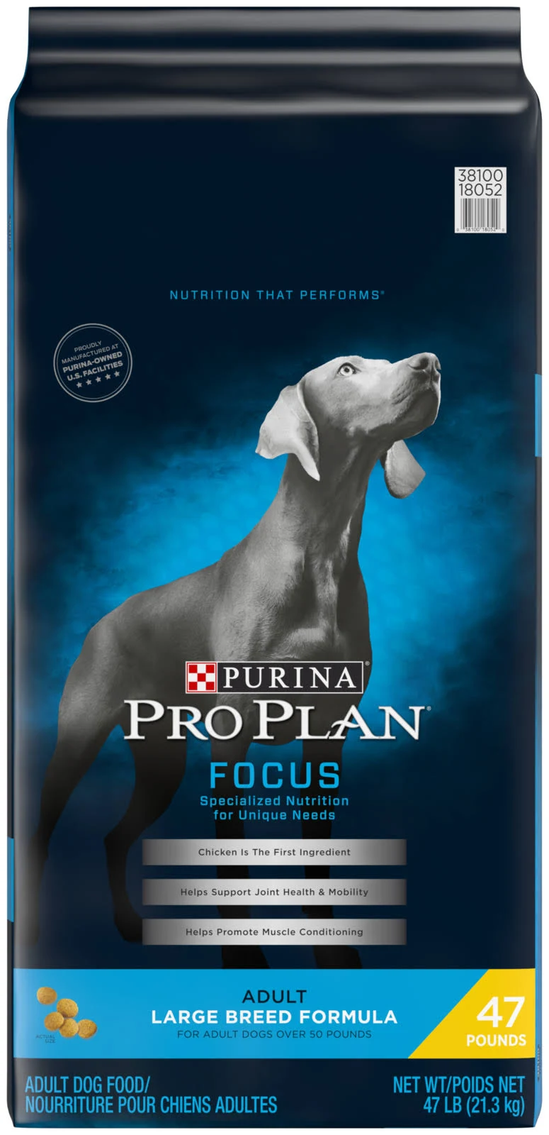 Purina Pro Plan Adult Large Breed Formula Dry Dog Food 47-lb