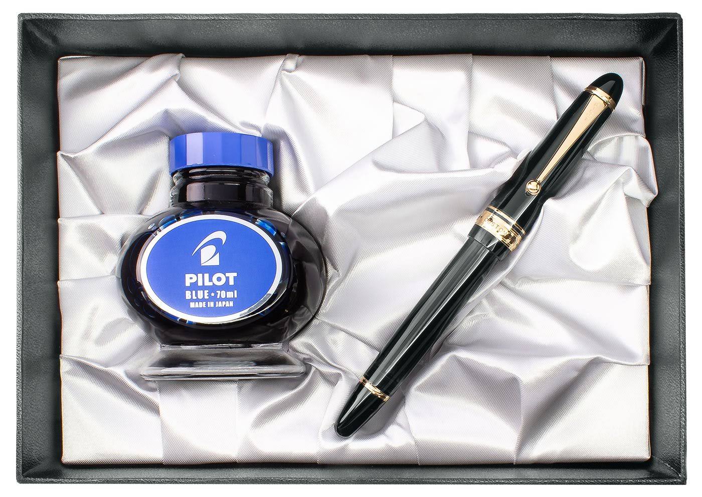 Pilot Custom 823 Amber Fountain Pen - Fine