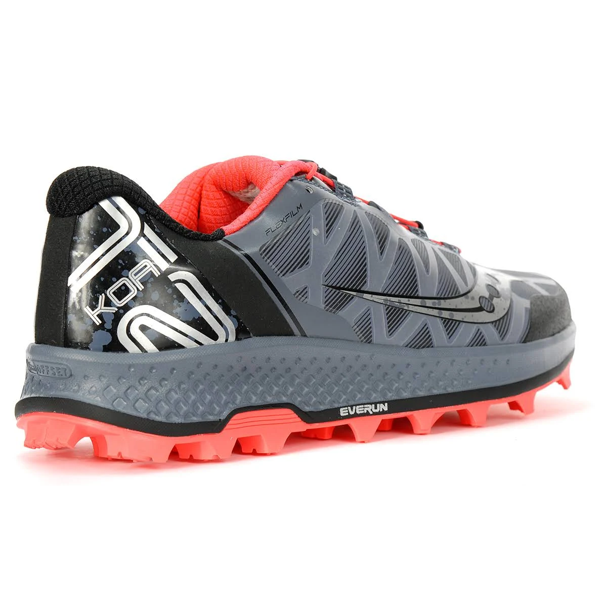 Saucony KOA ST Men's Grey/Black/ViZiRed