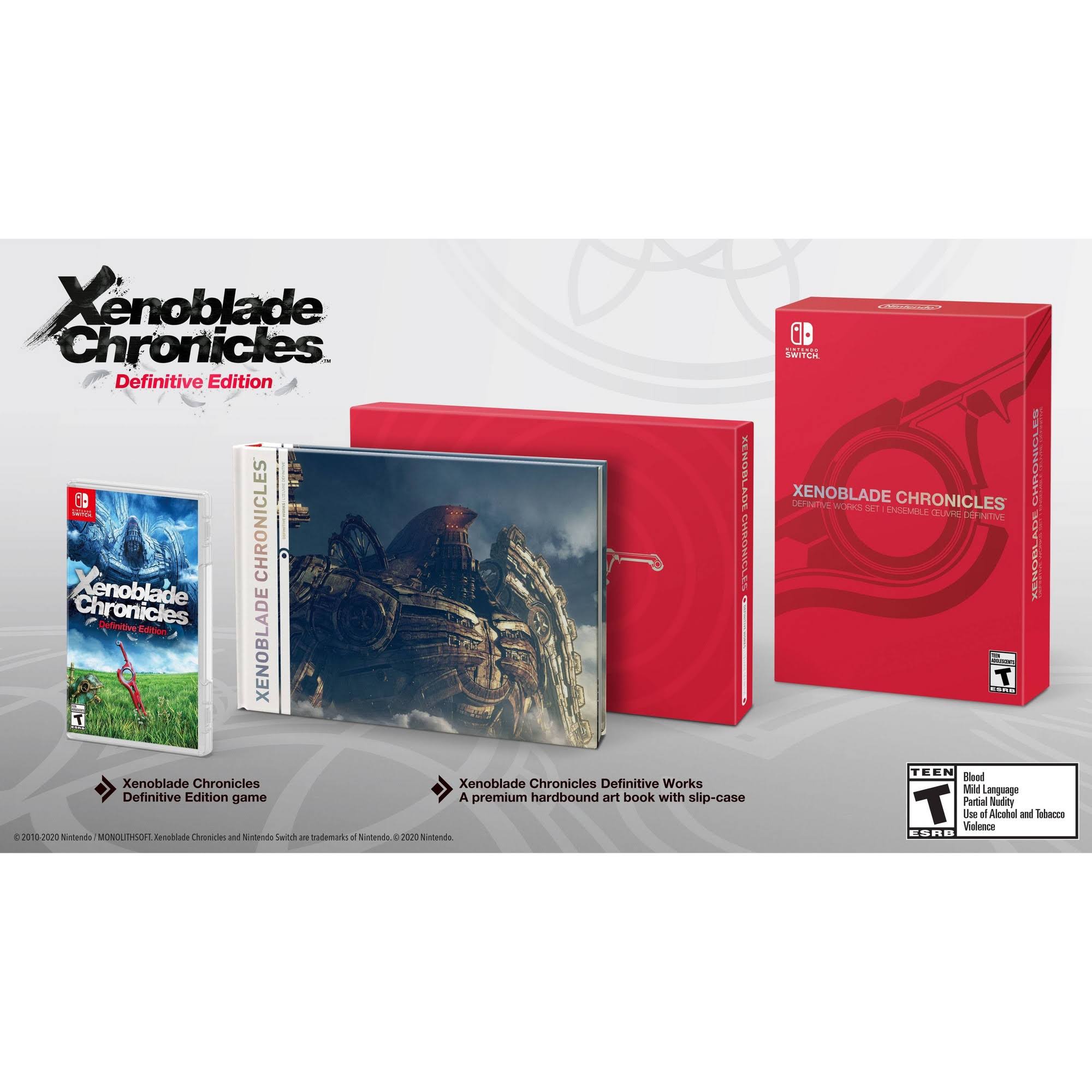 Xenoblade Chronicles Definitive Works Set [Switch Game] - English, French, Spanish