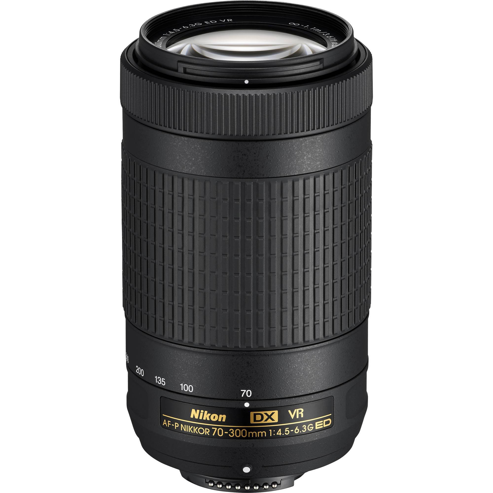 Nikon AF-P DX Nikkor Telephoto Zoom Lens for Nikon F - 70mm-300mm - F/4.5-6.3
