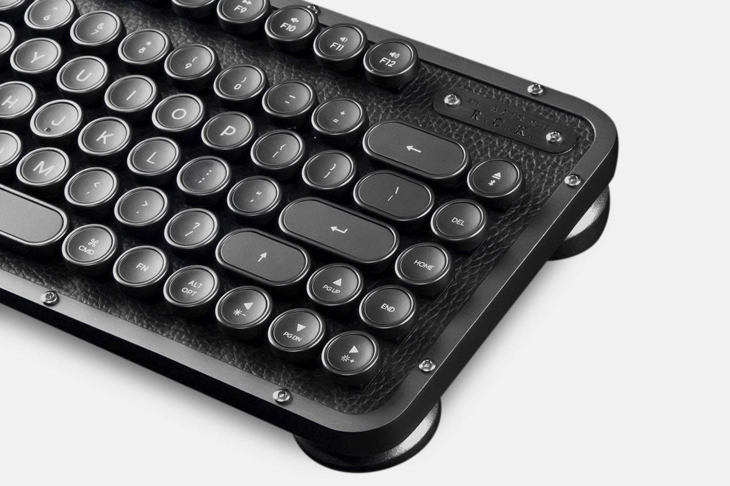 Azio Retro Compact Keyboard (Gunmetal)