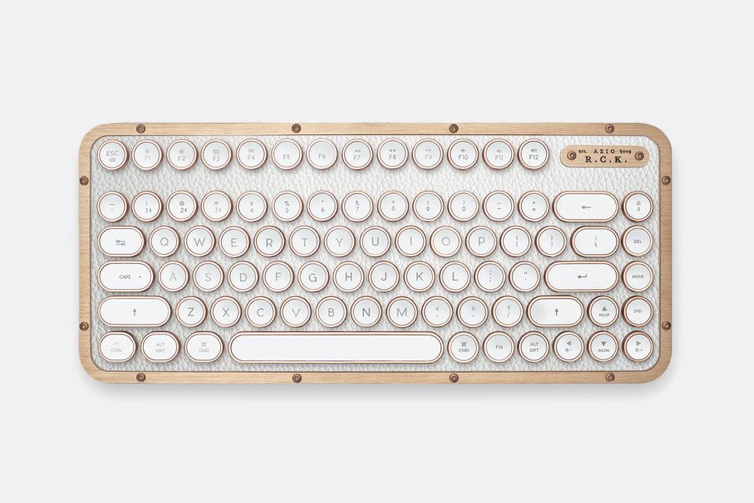 Azio Retro Compact Keyboard (Gunmetal)