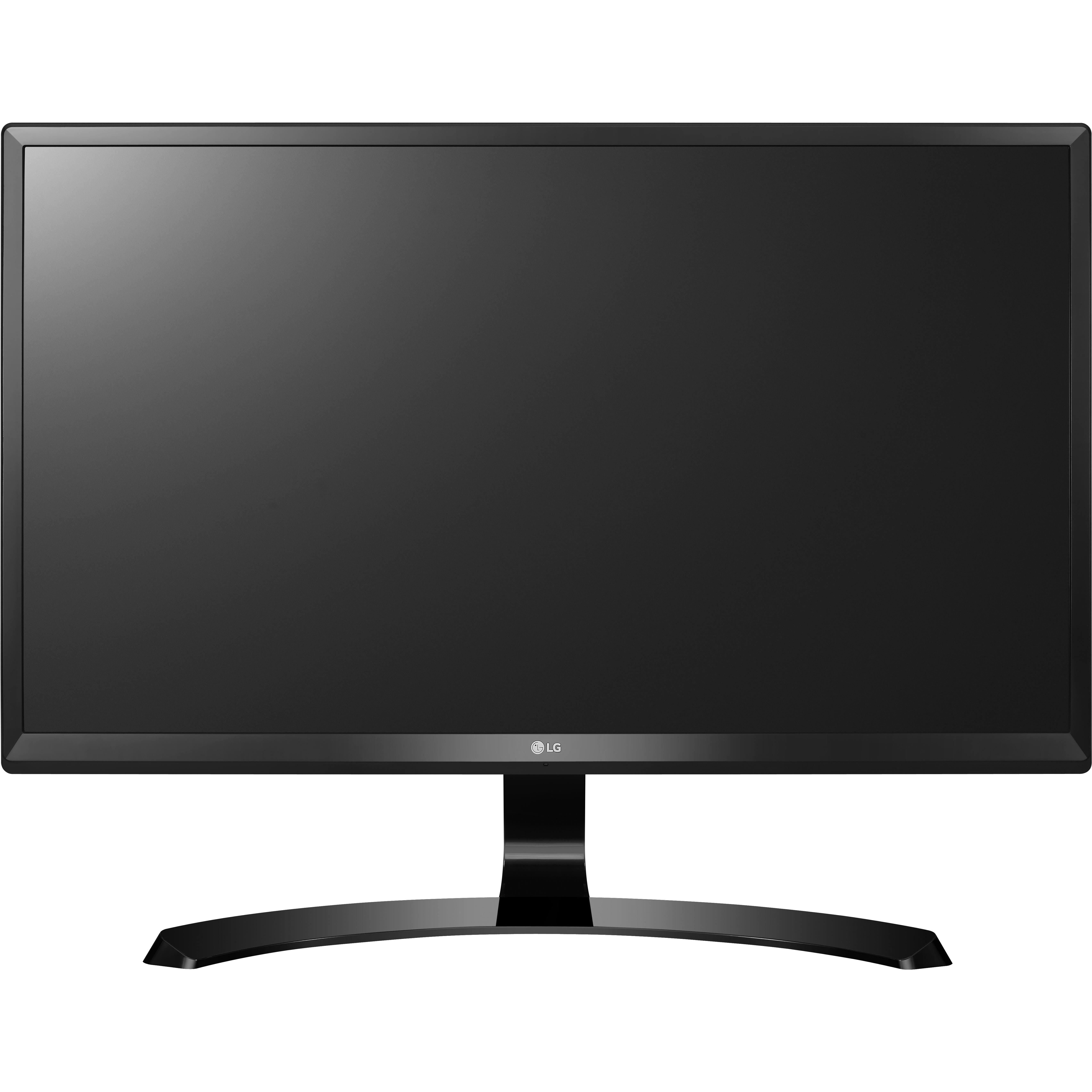 LG - 24x22 IPS LED 4K UHD FreeSync Monitor - Black