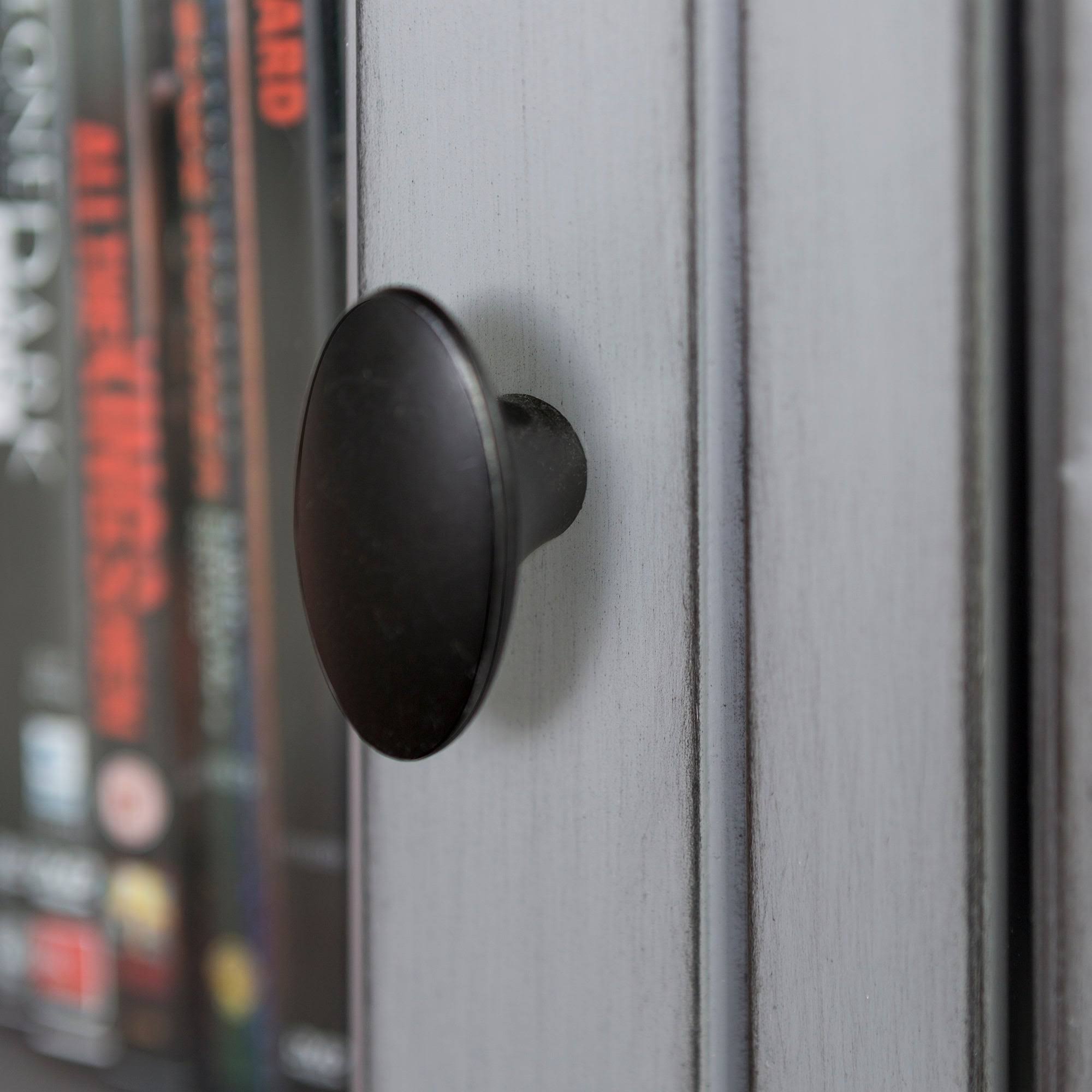 Middlebrook Designs 52-Inch Highboy TV Stand Console - Antique White