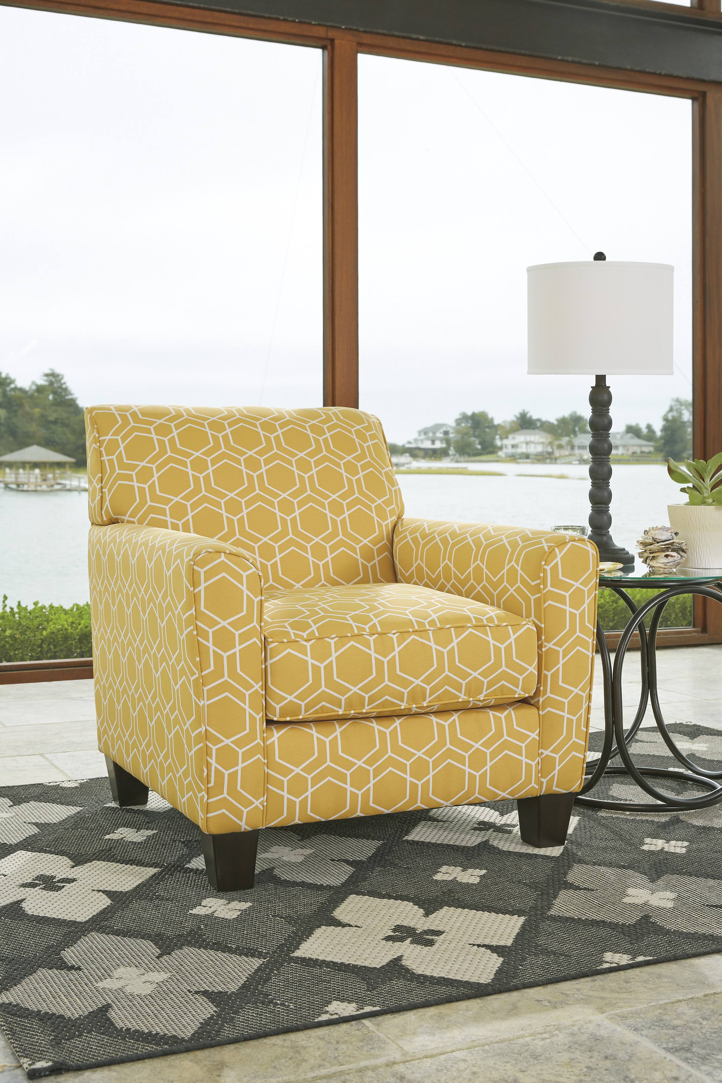 Ayanna Nuvella - Gold - Accent Chair