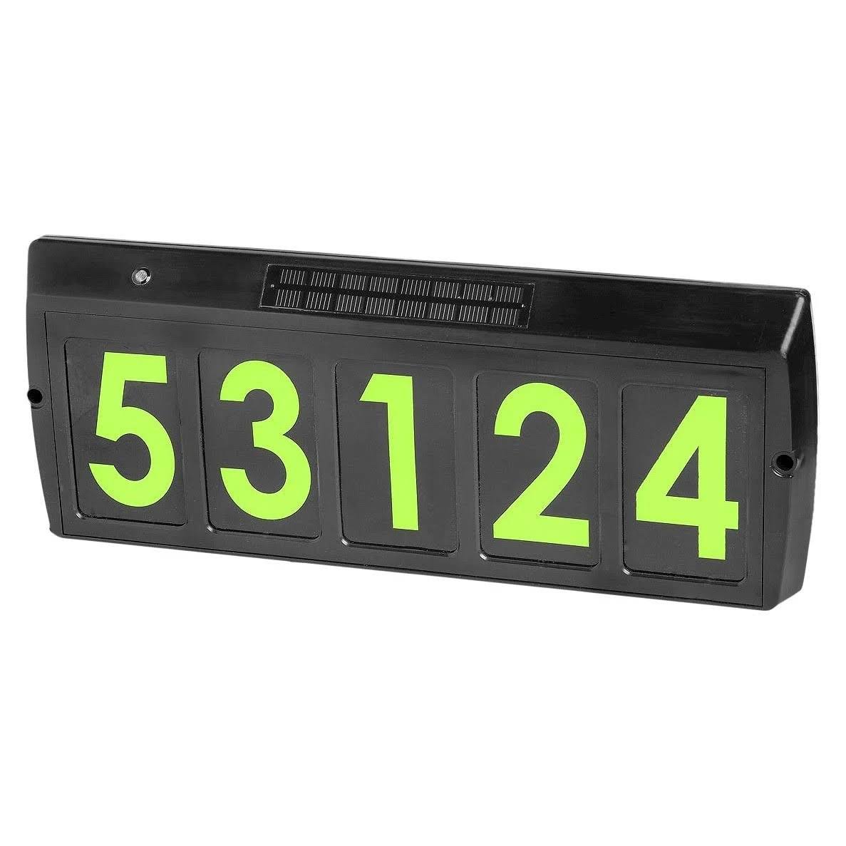 Gama Sonic Solar Address Sign