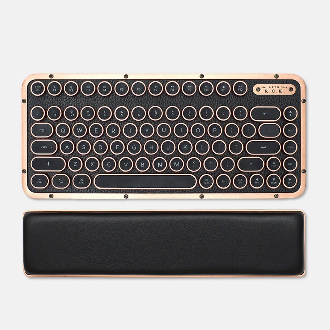 Azio Retro Compact Keyboard (Gunmetal)