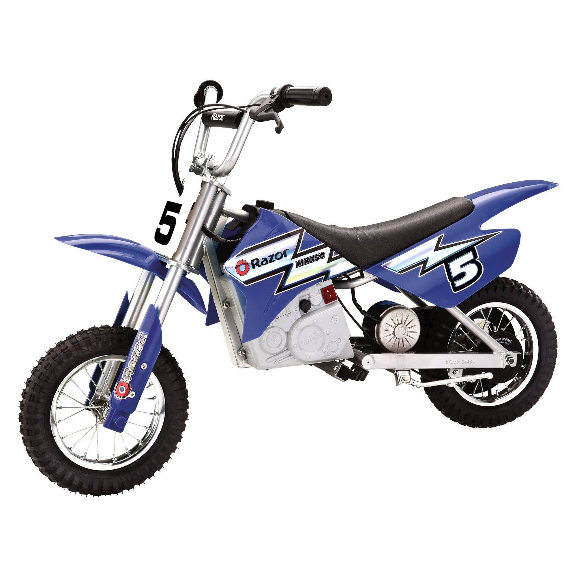Razor - Dirt Rocket MX350 Electric Bike - Blue