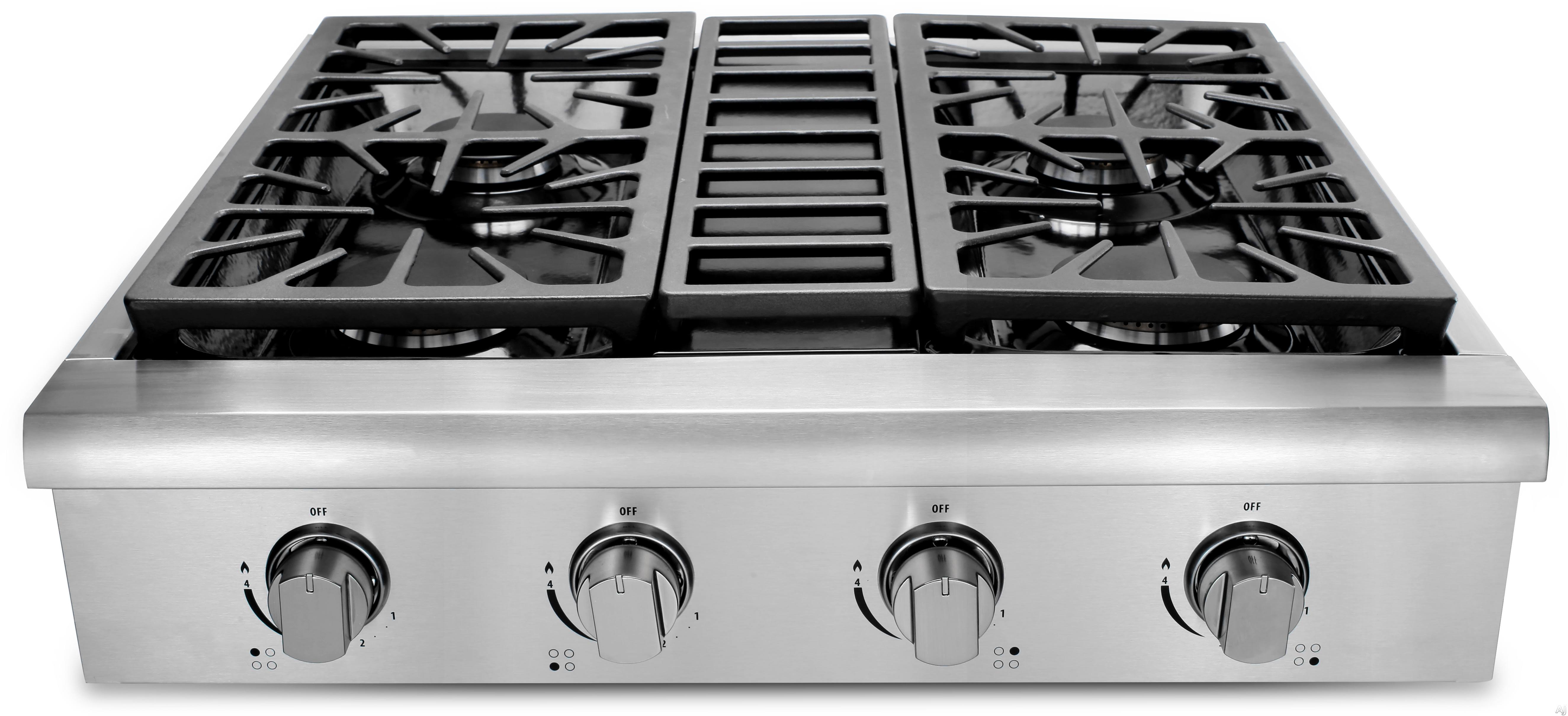 Thor Kitchen 30x22 GAS Rangetop Stainless Steel HRT3003U