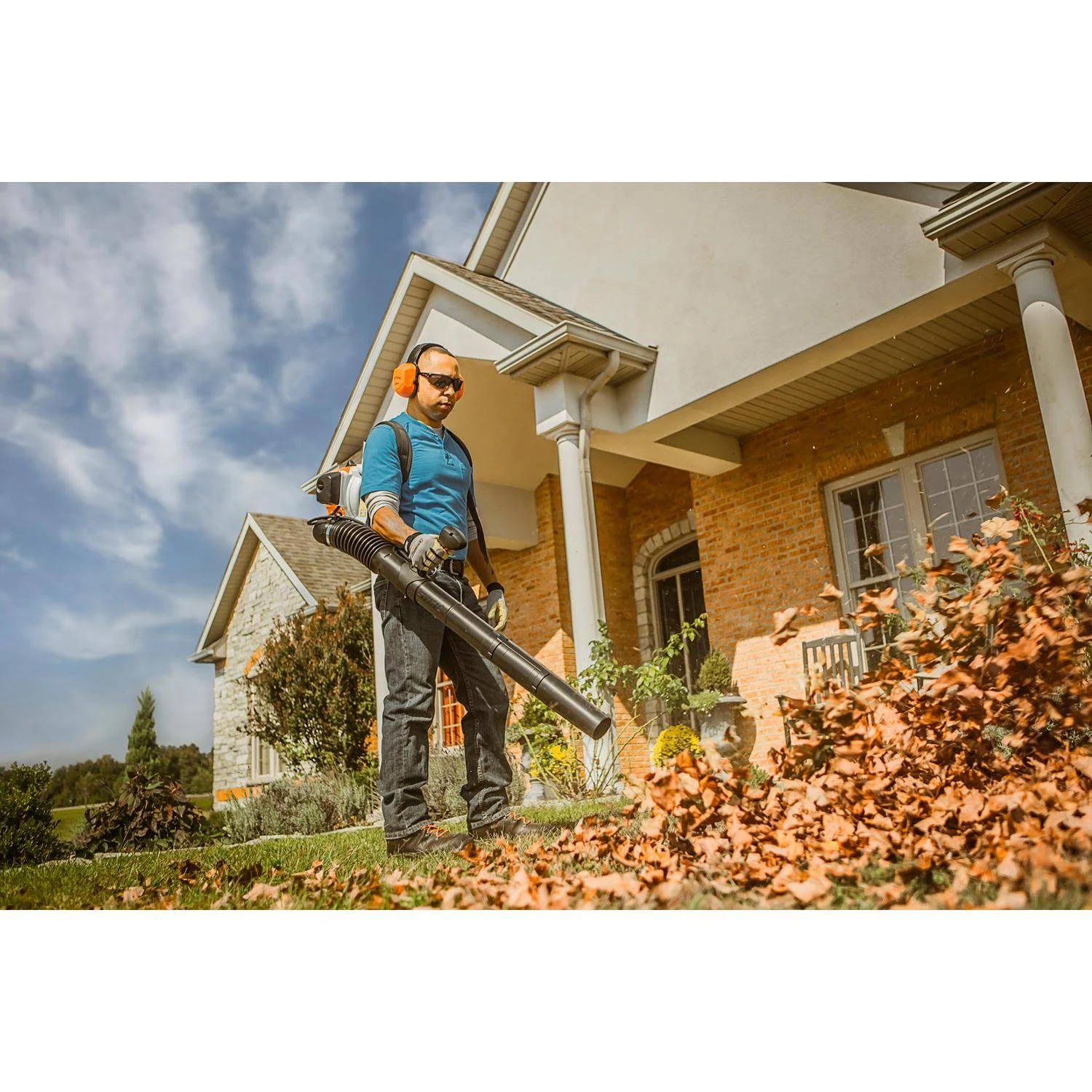 Stihl BR 200 150 MPH 400 CFM GAS Backpack Leaf Blower