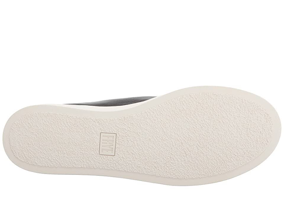 Frye Women's Lena Zip High Top Leather Sneakers - Black - Size 8