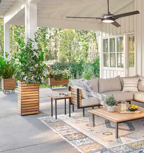 Jasper Square Planter - Outdoor - Outdoor Decor - Rejuvenation