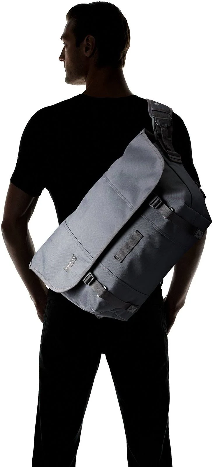 Timbuk2 - Classic Gunmetal Large Messenger Bag