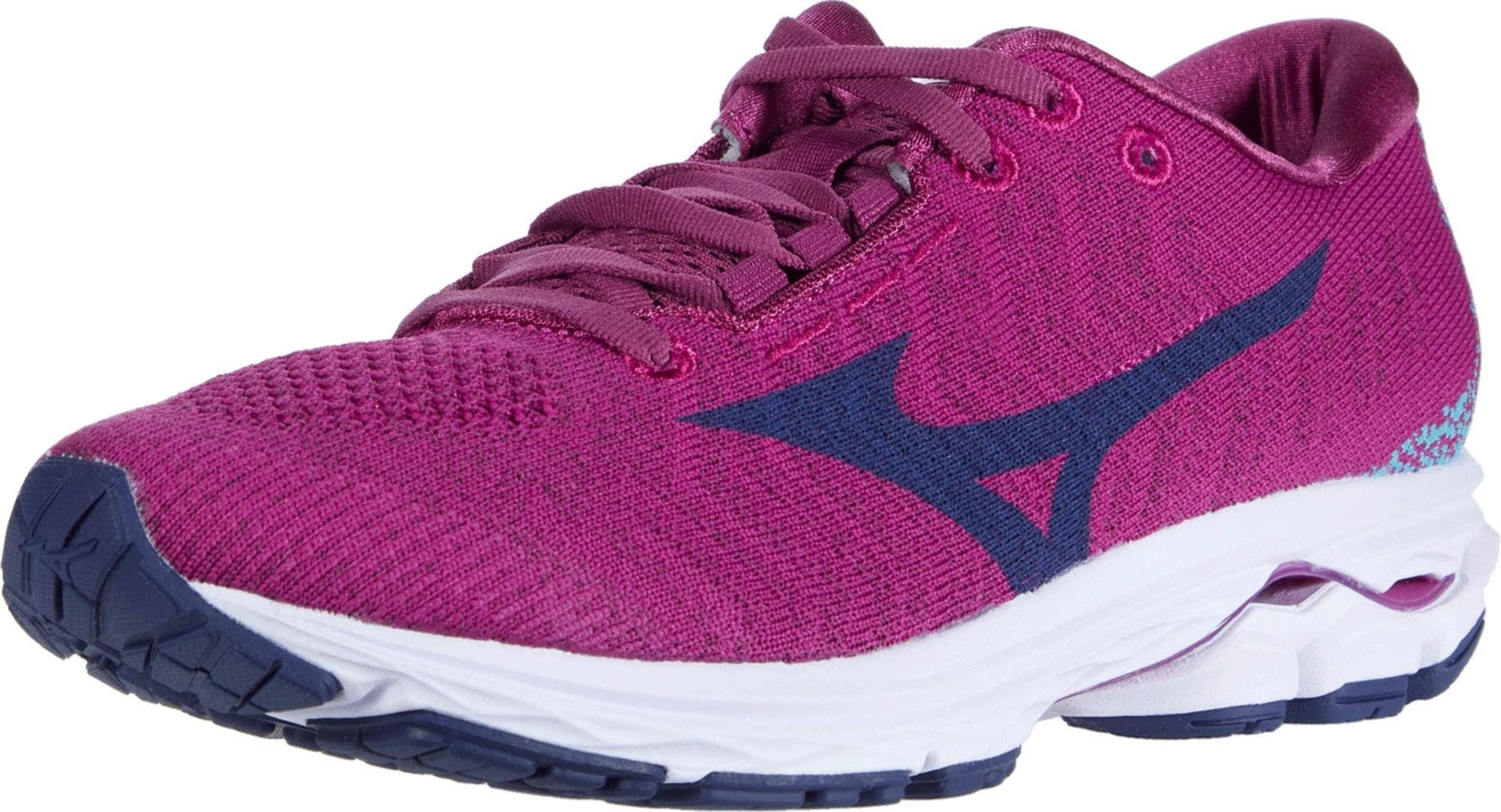 Women's Mizuno Wave Rider Waveknit 3 Running Shoes
