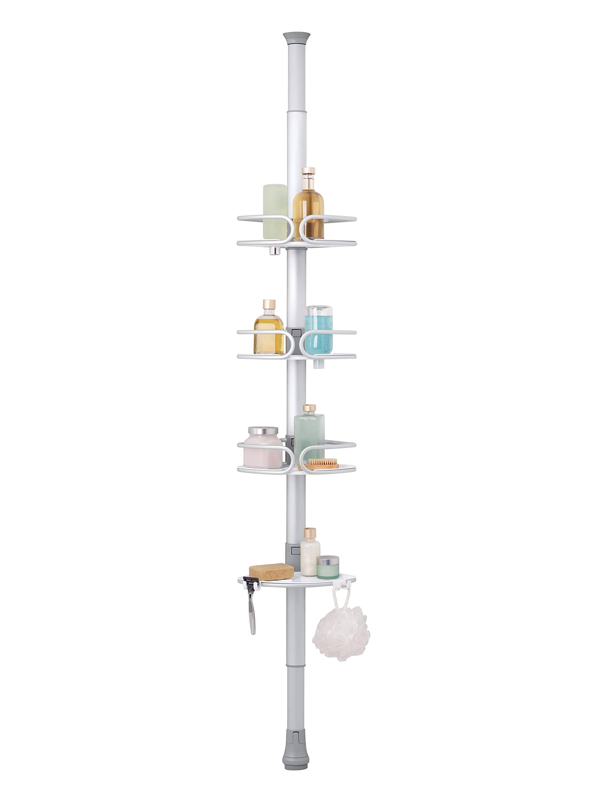 Good Grips Quick-Extend Aluminum Pole Shower Caddy OXO